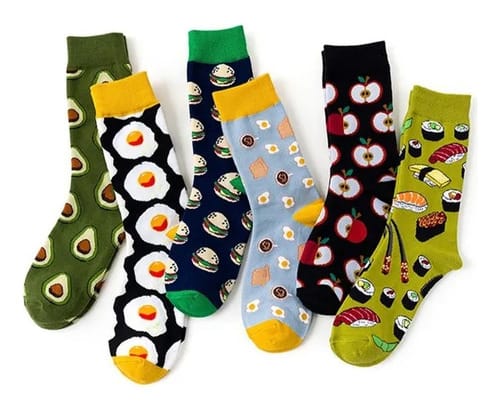 Medias varios diseños coloridas